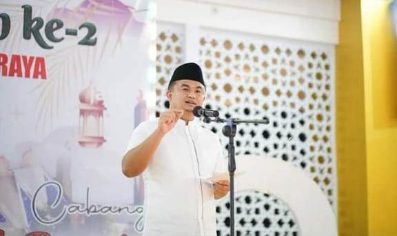 Bupati Buka MTQ ke-2 Golongan Remaja dan Lomba Azan di Masjid Agung Dharmasraya