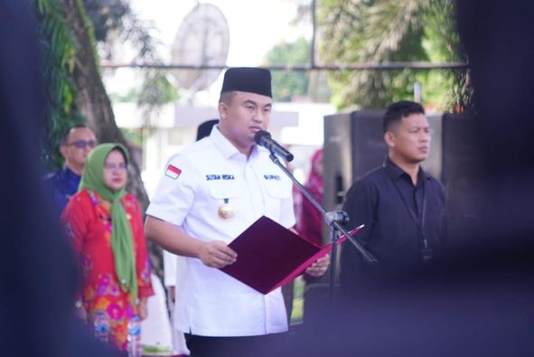 Terbesar Sepanjang Sejarah Dharmasraya, Bupati Sutan Riska Lantik 652 ASN PPPK