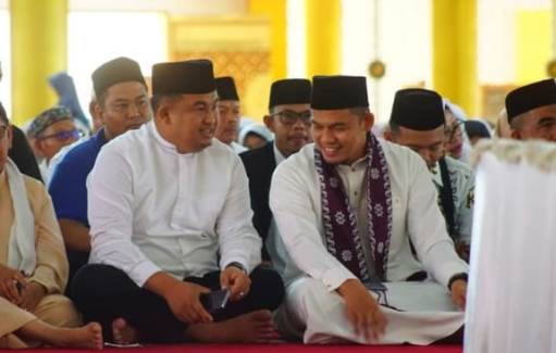 Tabligh Akbar di Masjid Agung Kebanggaan Dharmasraya Dihadiri Ribuan Jamaah