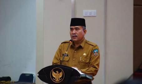 Tingkatkan Kualitas Penyelenggaraan Statistic Sektoral, Sekda Wakili Bupati Sutan Riska di Pembukaan FGD Pembinaan Statistik Sektoral
