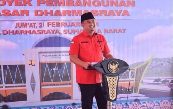 Kabupaten Dharmasraya Segera Miliki Pasar Rakyat Modern Seluas 5 Hektare