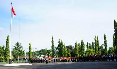 Ini kata Kapolres Dharmasraya Selaku Inspektur Upacara Saat Peringatan Hardiknas