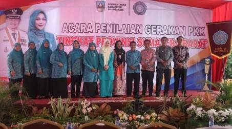 Staf Ahli Bidang Kemasyarakatan dan SDM, Lasmita Hadiri Kegiatan Penilaian Lomba Gerakan PKK Tingkat Provinsi