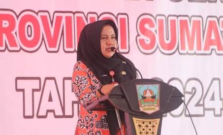 Bupati Sutan Riska Hadiri Penilaian Lomba Gerakan PKK Tingkat Provinsi Sumbar 2024