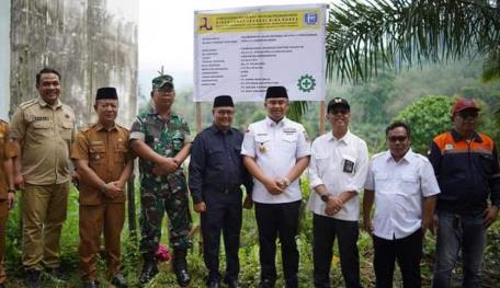 Telan Dana Rp21,7 M, Jembatan Siguntur – Siluluak Sepanjang 150 Meter Mulai Dikerjakan