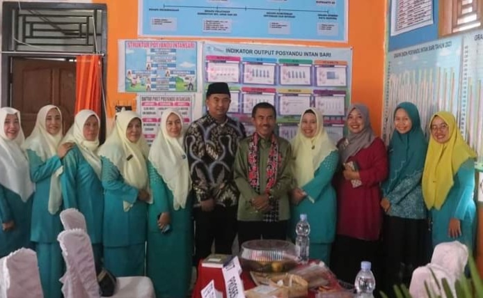 Posyandu Intan Sari Nagari Sungai Rumbai Dinilai Tim Provinsi