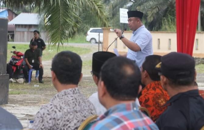 Pemkab Dharnaraya Salurkan Hewan Kurban Untuk Daerah Minim Kurban