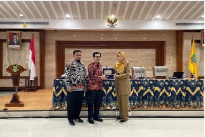 Tim LPPD Dharmasraya Belajar ke Pemkot Tanggerang Peraih Peringkat Empat Nasional