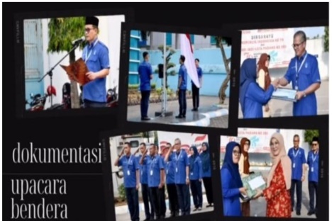 Plh Dirut Andri Satria Pimpin Upacara Bendera Dilingkungan Perumdam Kota Padang