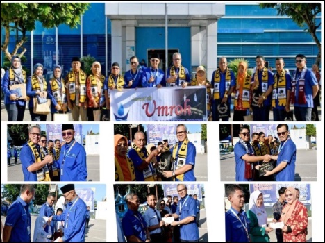 Merupakan Bentuk Apresiasi Perusahaan, Perumdam Kota Padang Berikan Hadiah Kepada Karyawan/ti Berprestasi