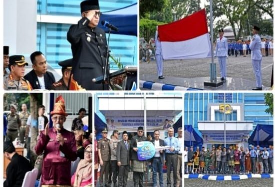 HUT Ke-50 Perumda Air Minum Kota Padang Bertabur Hadiah, Bantuan dan Penghargaan