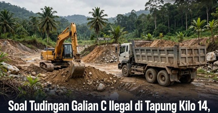 Dugaan Galian C ILEGAL di Tapung KM 40 Menuai Banyak Masalah