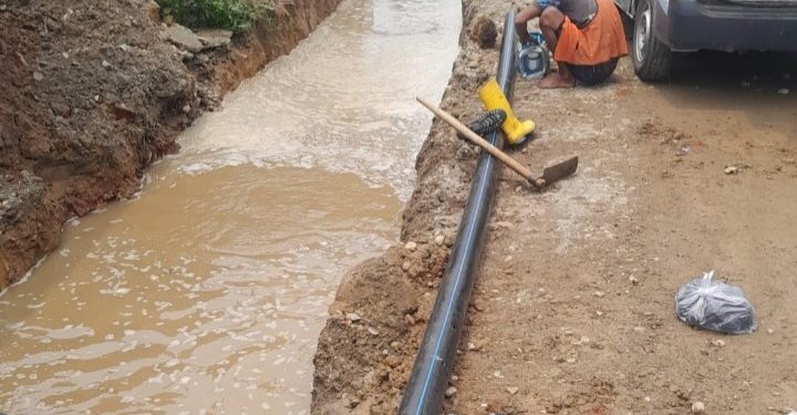 Perumda AM Padang Ingatkan Galian Drainase Berpotensi Ganggu Jaringan Air